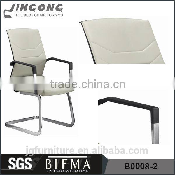 Good chair with pp pad ,pu back chair, Chromed frame chair
