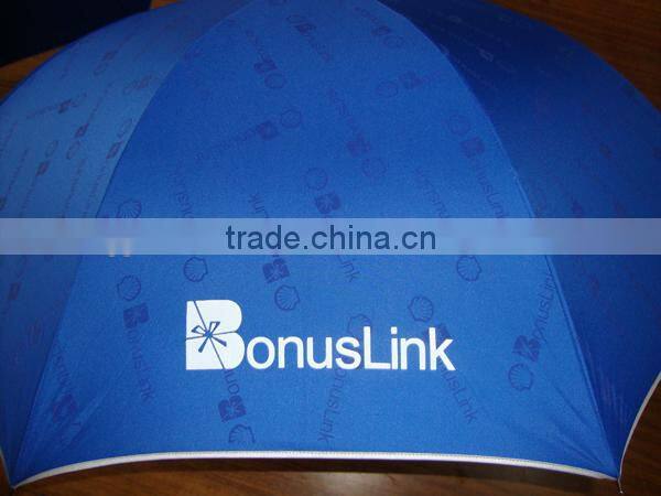 27" Top Quality Logo Printed Promotional Golf Umbrella