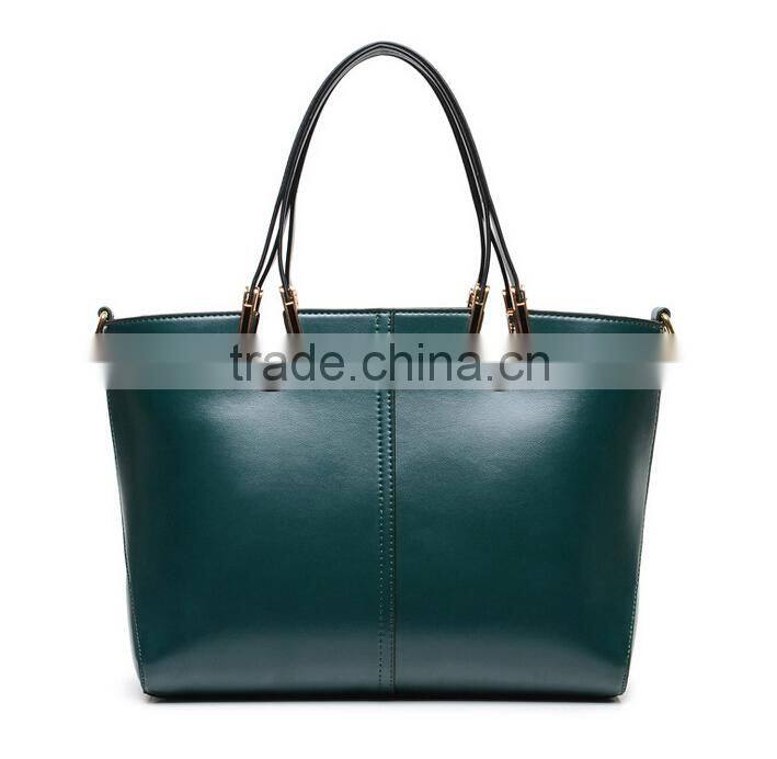 Hobo Shoulder Bag European Style Woman Genuine Leather Handbagher