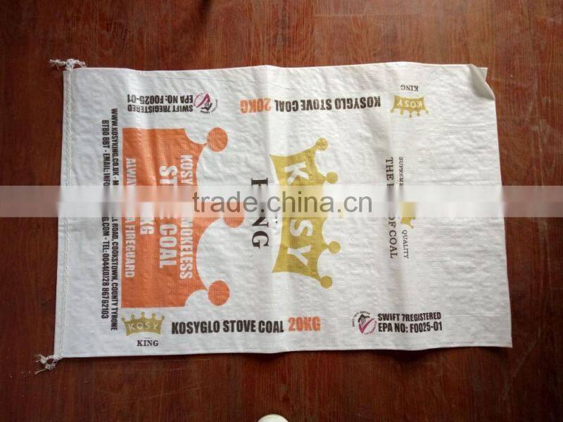 China pp woven bag /saco de rafia for packing 50KG 25KG rice