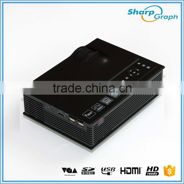 2016 Wholesale UNIC Full HD LED Laser Beamer 3D Holographic 1080p Projector UC40+