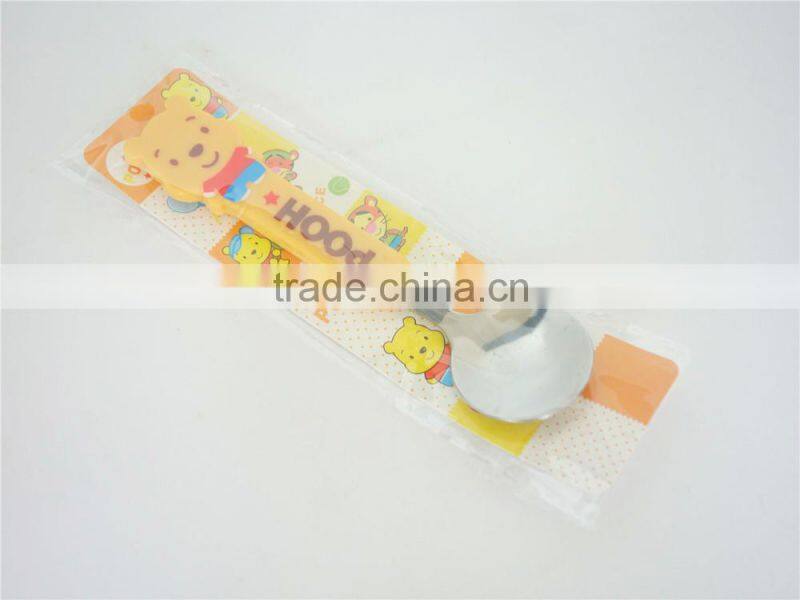 Hot selling with high grade plastic handle spoon