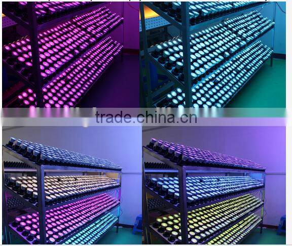 CE MR16 GU10 E27 rgb spotlight led 3W with IR remote control