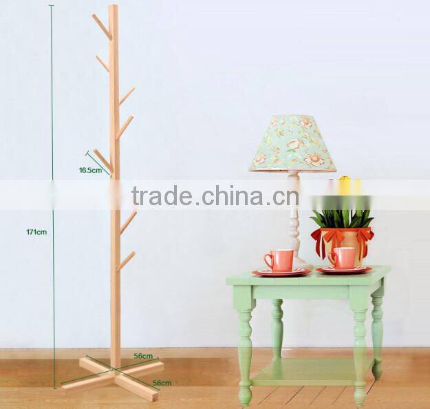 Wood Baby Cloths Hanging Rack and Display Stand