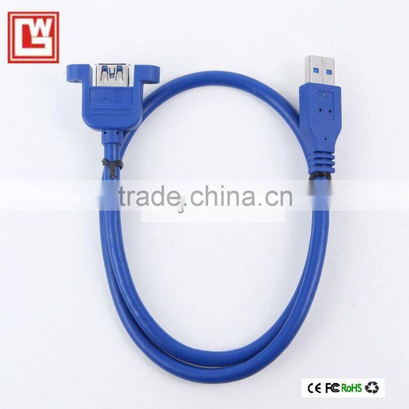 AM/AF usb 3.0 cable usb 3.0 extender cable with ear