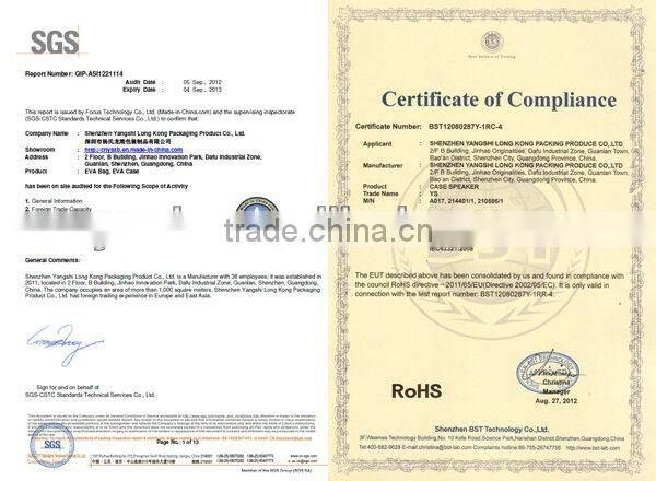 2014 Waterproof Zipper tool case for OEM