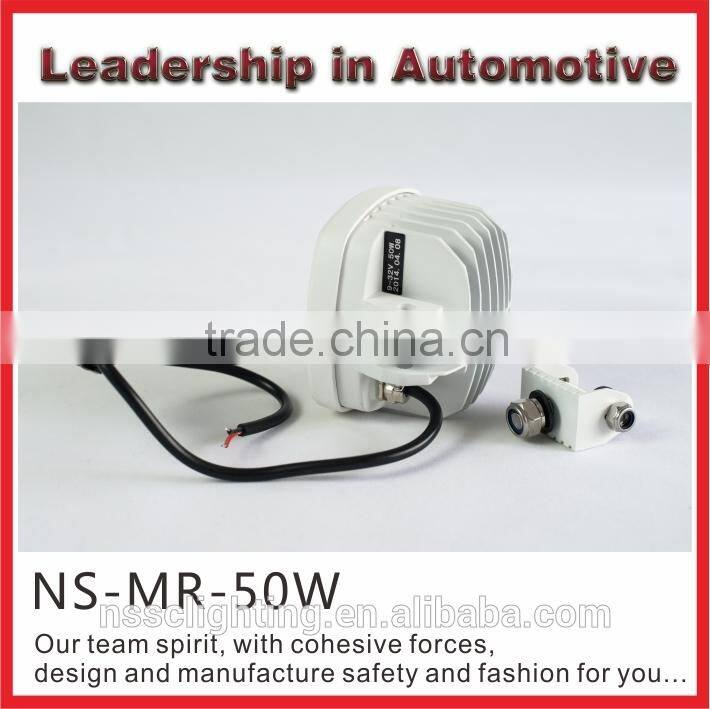 9-32V DC 50watt LED working light flood beam spot beam with high heat dissipation compact-size for easy installation