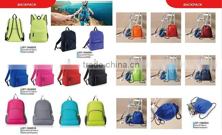 Promotional Wholesale Cheap Draw String Backpack Customized Printed Drawsting Backpack Bag with Sublimation Print