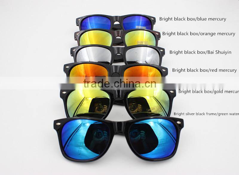 2015 hot sale fashion classic decorated sunglasses for men and women