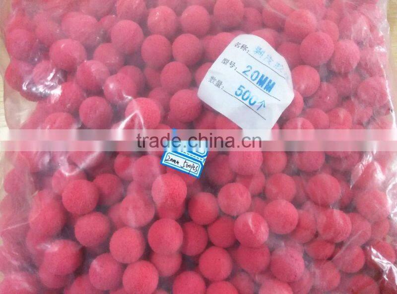 Putzmeister pump parts 5 inch pipe cleaning rubber ball