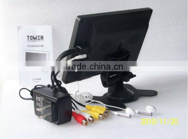 7 inch CCTV monitor/Industrial Monitors/crane monitor factory