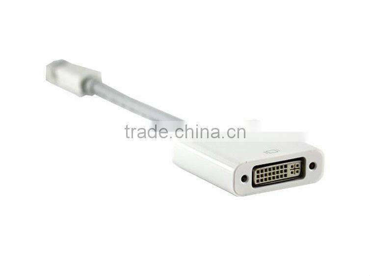 Mini DisplayPort Male to DVI Female Adapter