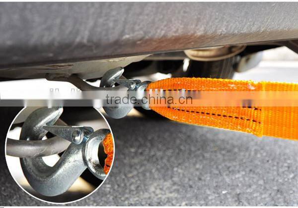 Good Salable QINGYUAN JILI RIGGING 3000kg Car Towing Belt