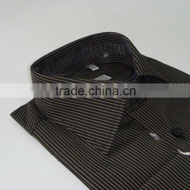 100% cotton long sleeve style stripe fashion business casual men brand shirt