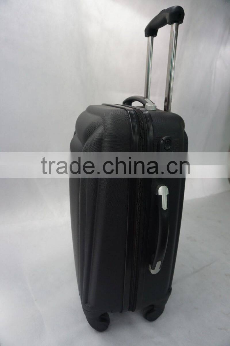 2016 china factory trolley Fashion ABS trolley suitcase / travel luggage /plastic suitcase