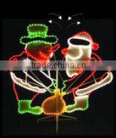 2013 outdoor 3D LED christmas motif light for lantern