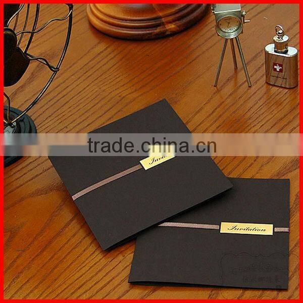 2014 Hot Sale Fashion Handmade China Wedding Invitation Card Designs