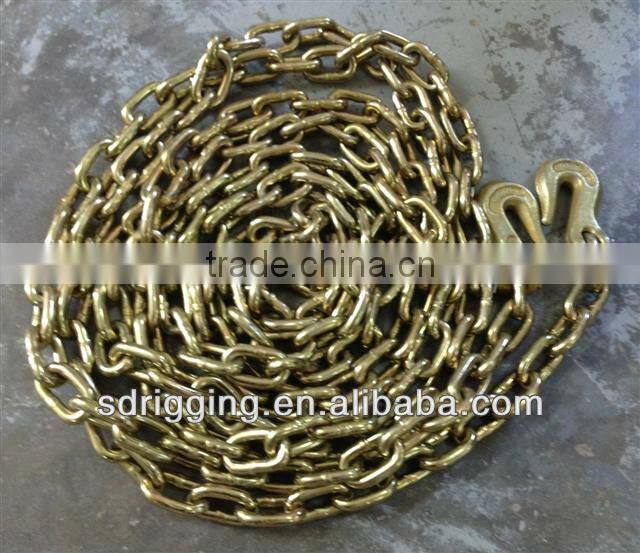 Binder Chain with Clevis/Eye Grab Hook
