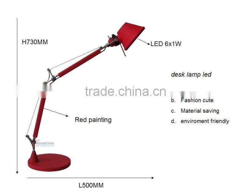 New products 2016 adjustable arm desk led lamp,Adjustable arm desk led lamp,Desk led lamp TL1002S