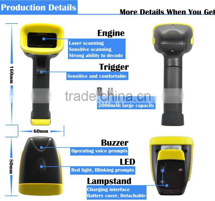 Saints-380 Micro RS232/PS2/USB Barcode Scanner,barcode gun scanner reader scan guns