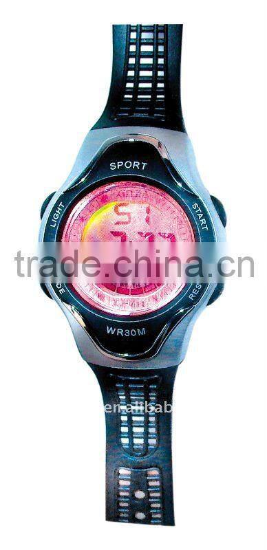 LCD Sport Watch