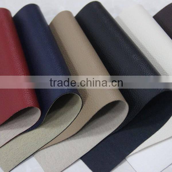 PVC leather fabric for sofa, chair, purse and furniture usage, very strong