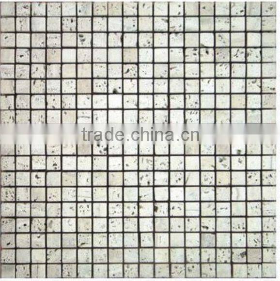 Natural square marble mosaic for backsplash HG-Z852