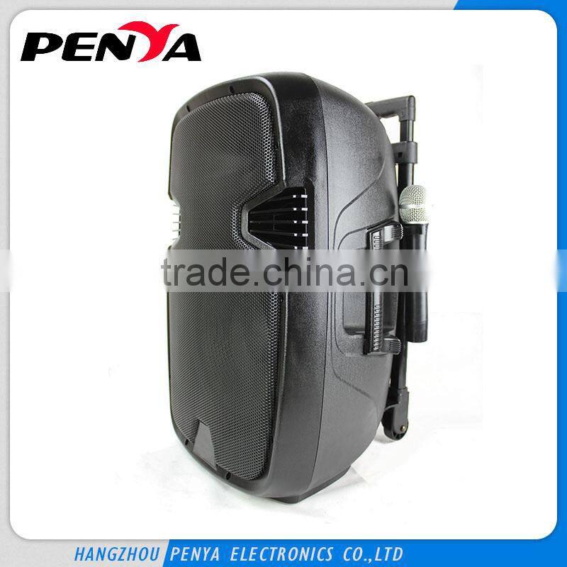 Wide power AC85V to 260V portable cylinder shape bluetooth mini wireless speaker