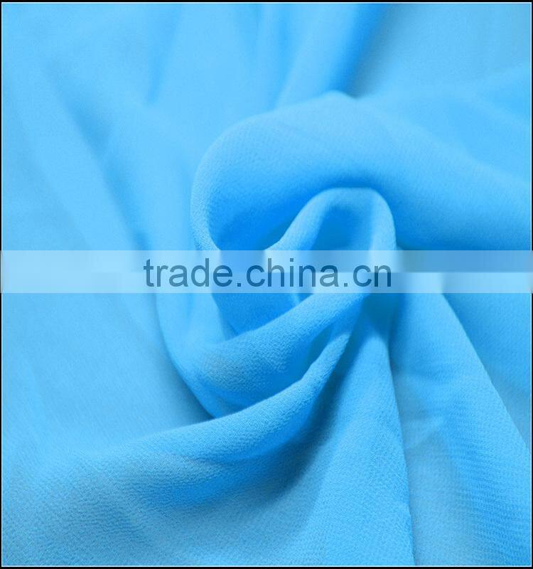 China supplier digital printed polyester chiffon fabric for women dress