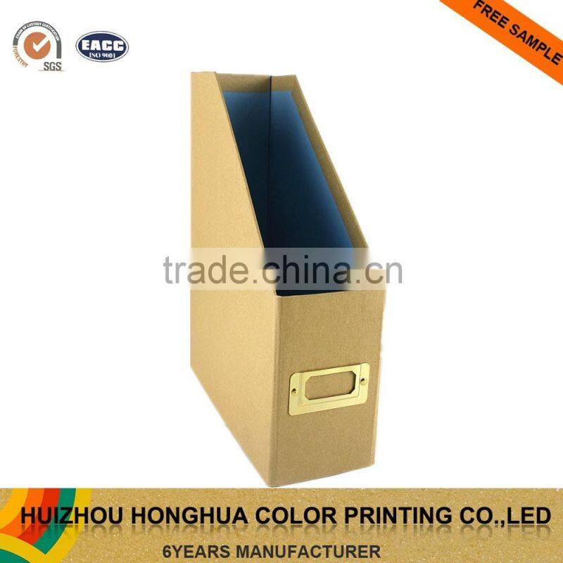Handmade Kraft Paper Box Collapsible Cardboard Storage Box Gift Box