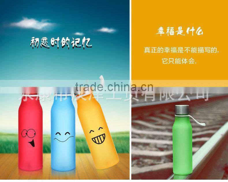 Child resistant glass manufacturers custom hand frosted glass cup creative
