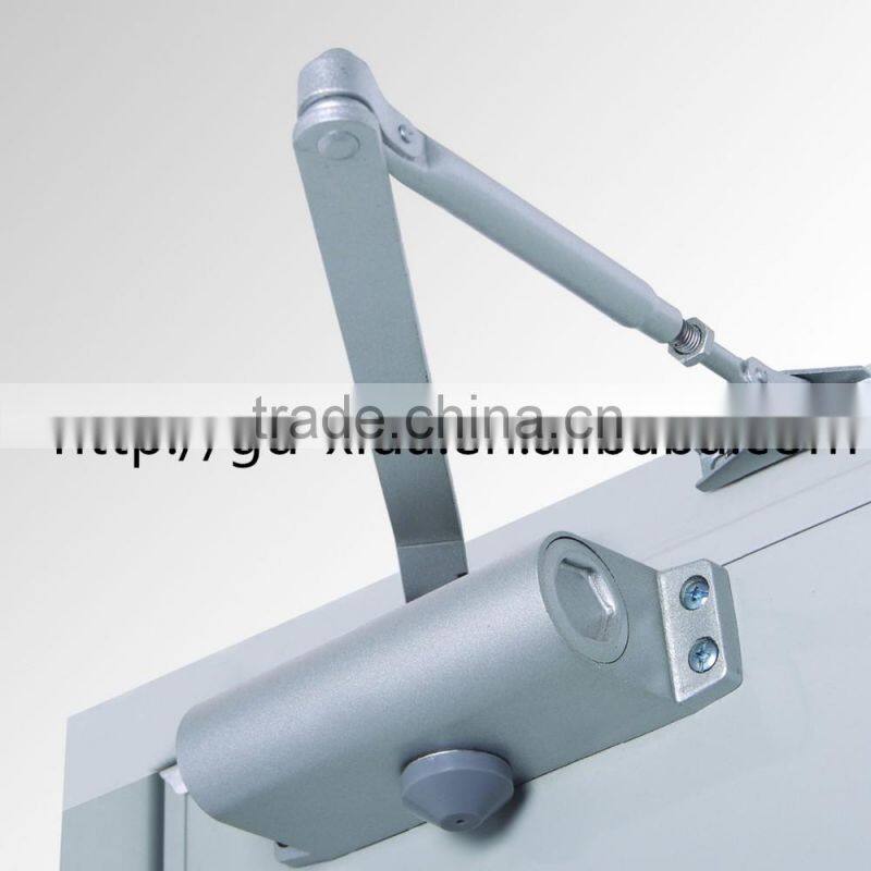Aluminum adjust automatic door closer outdoor,door closer tension adjustment