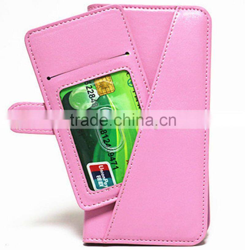 2016 Newest design pu leather wallet case for iphone 6s/6s plus