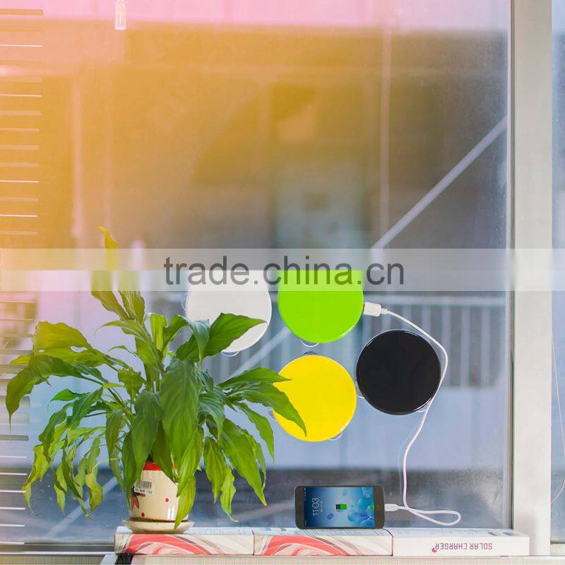 Outdoor waterproof solar mobile power bank charger 5200mAh