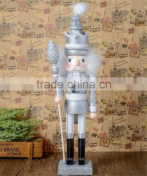 Christmas home decoration use nutcracker christmas decorating