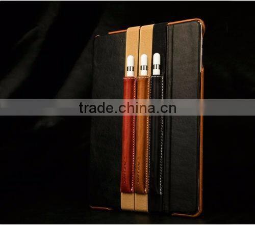 Stylish and Durable Slim Genuine Leather Apple Pencil Holder