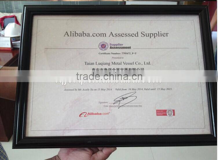 Gas tank container with high quality