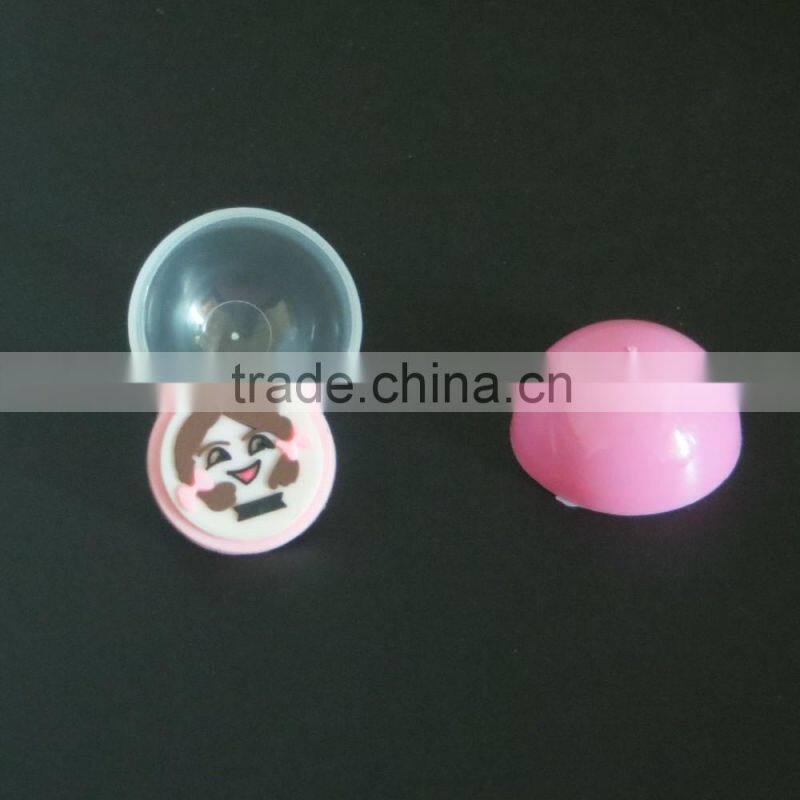 Promotional Gift Cute Shaped Cartoon PVC Fridge Magnet In Capsule