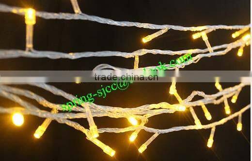 solar LED string light point party light for holiday outdoor lightig