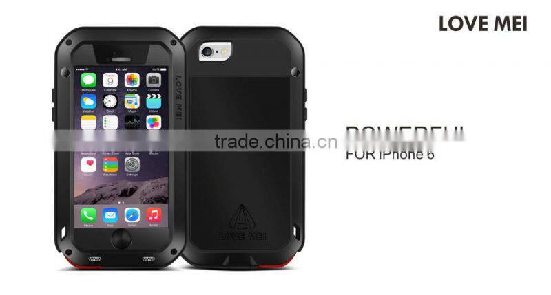 For samsung galaxy s5 love mei aluminum waterproof case/love mei aluminum case for s5