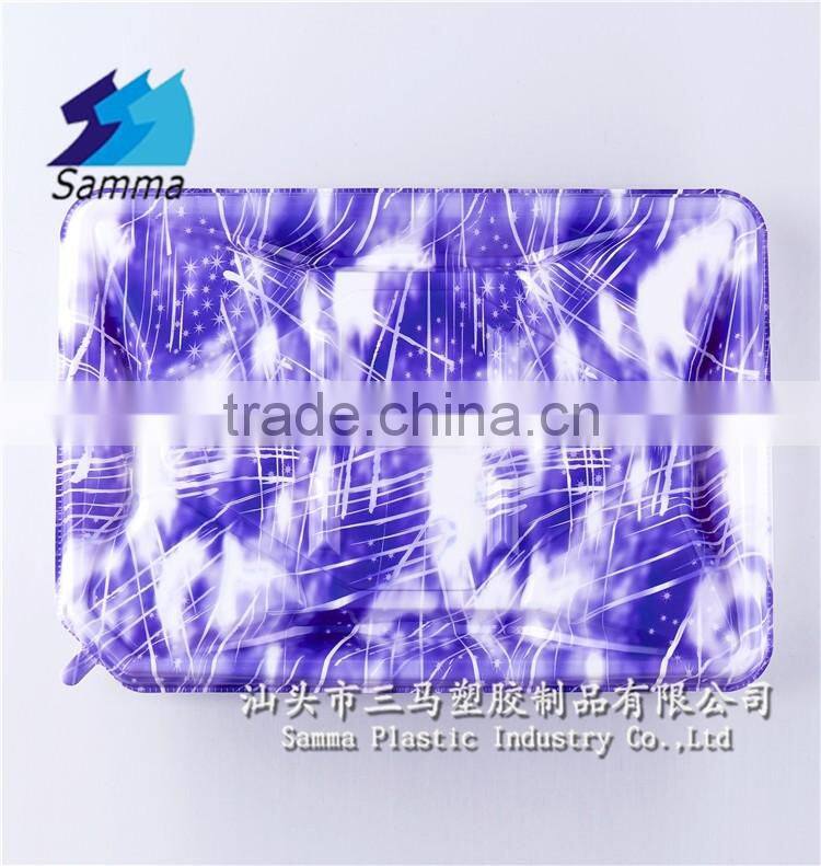 KW-0015XG-B Plastic Food Container /Takeaway Food Tray