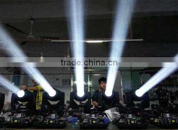 3XLR input and output connection beam 200 moving head