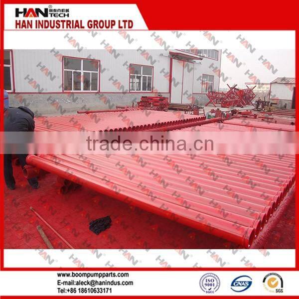 delivery pipe concrete pump ST52 DN125*3M Twin-Wall Pipe CIFA 2.5+2mm