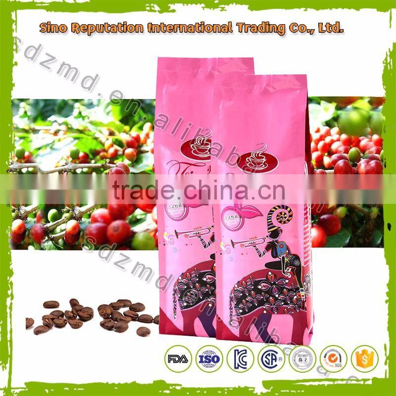 Brand new coffee packaging bag with valve with CE certificate