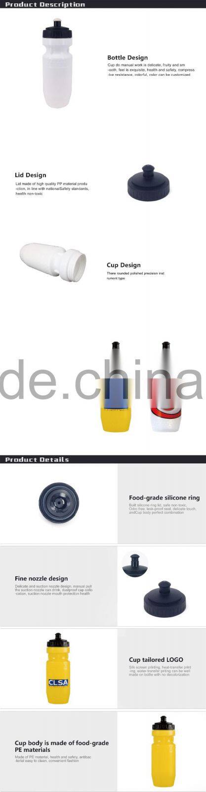 high quality Plastic Type and Eco-Friendly Feature PE water bottles