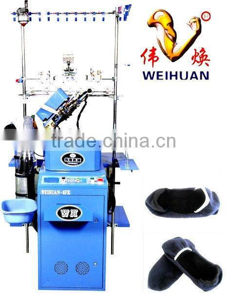 6F advanced high efficiency one-time molding boat socks knitting machine (3.5 inch)
