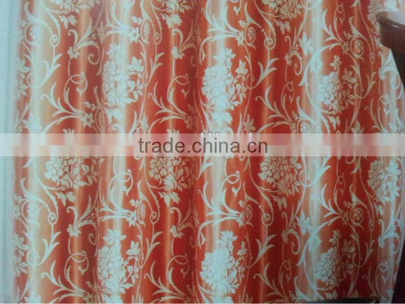 High-end Unique Flower Jacquard With Most Beautiful Insulation Thermal Curtains