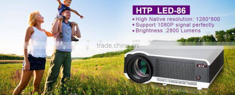 Cheap price HD projector home theater projector support Android WIFI with 3000 Lumens
