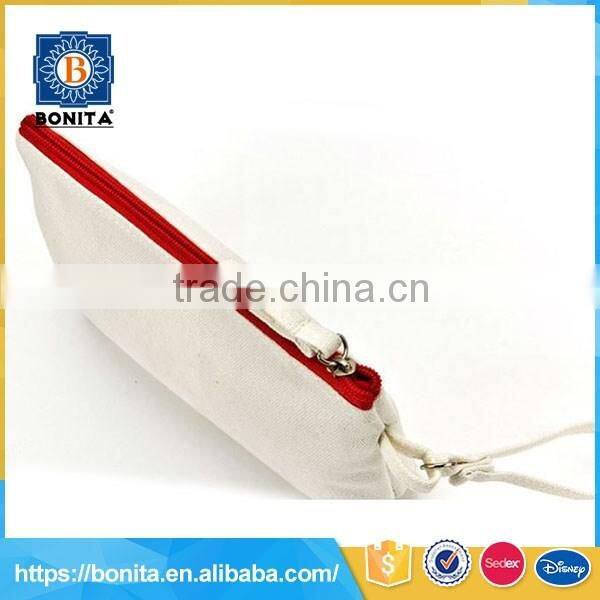 Concise design white lightweight and durable canvas folding cosmetic box