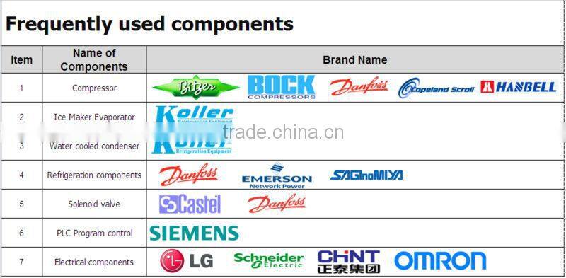 Koller 5TPD block ice machine for block ice plant MB50